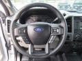 Medium Earth Gray 2017 Ford F250 Super Duty XL Crew Cab Steering Wheel