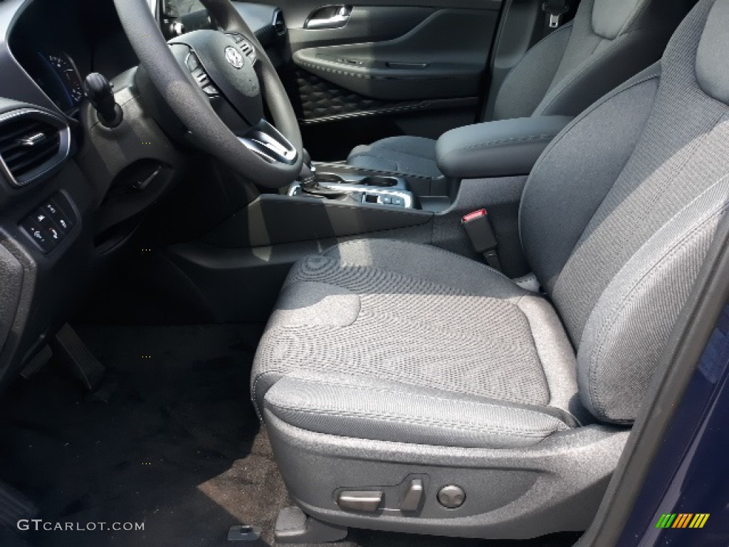 2020 Santa Fe SEL AWD - Stormy Sea / Black photo #25