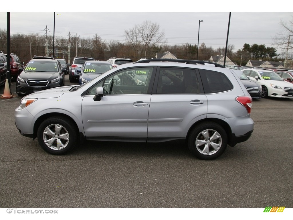 2016 Forester 2.5i Limited - Ice Silver Metallic / Gray photo #8