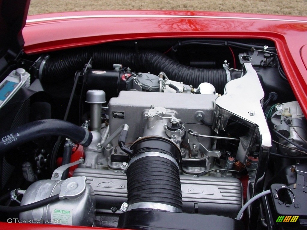 1961 Chevrolet Corvette Convertible 283 cid OHV 16-Valve V8 Engine Photo #138572033