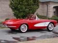 1961 Roman Red Chevrolet Corvette Convertible  photo #7