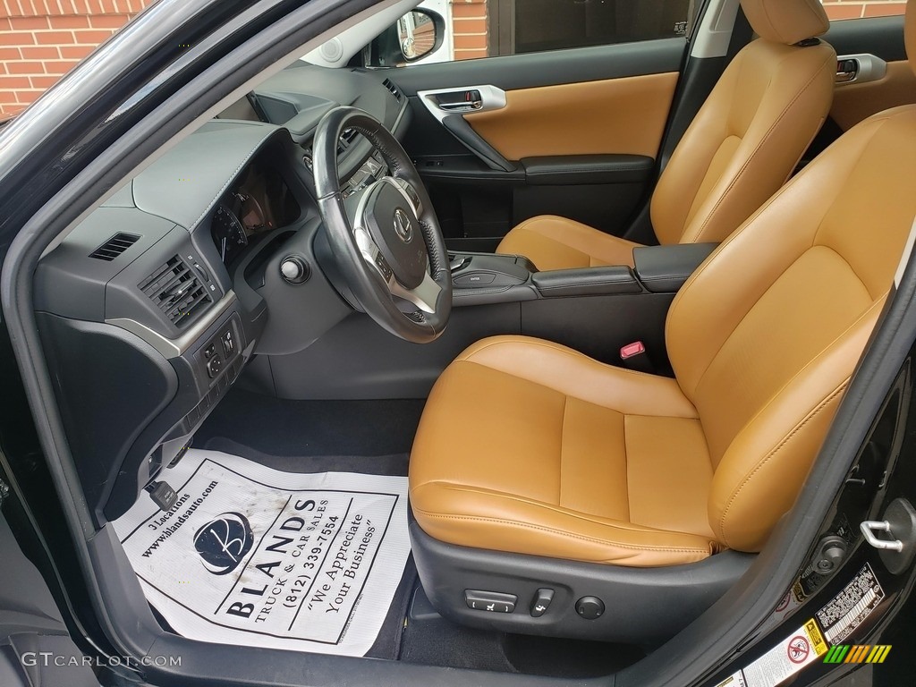 2013 CT 200h Hybrid - Obsidian Black / Caramel photo #6