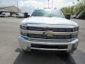 Summit White - Silverado 3500HD Work Truck Double Cab 4x4 Photo No. 7