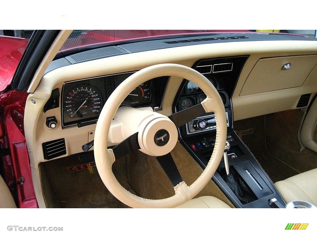 1980 Chevrolet Corvette Coupe Doeskin Dashboard Photo #138572481