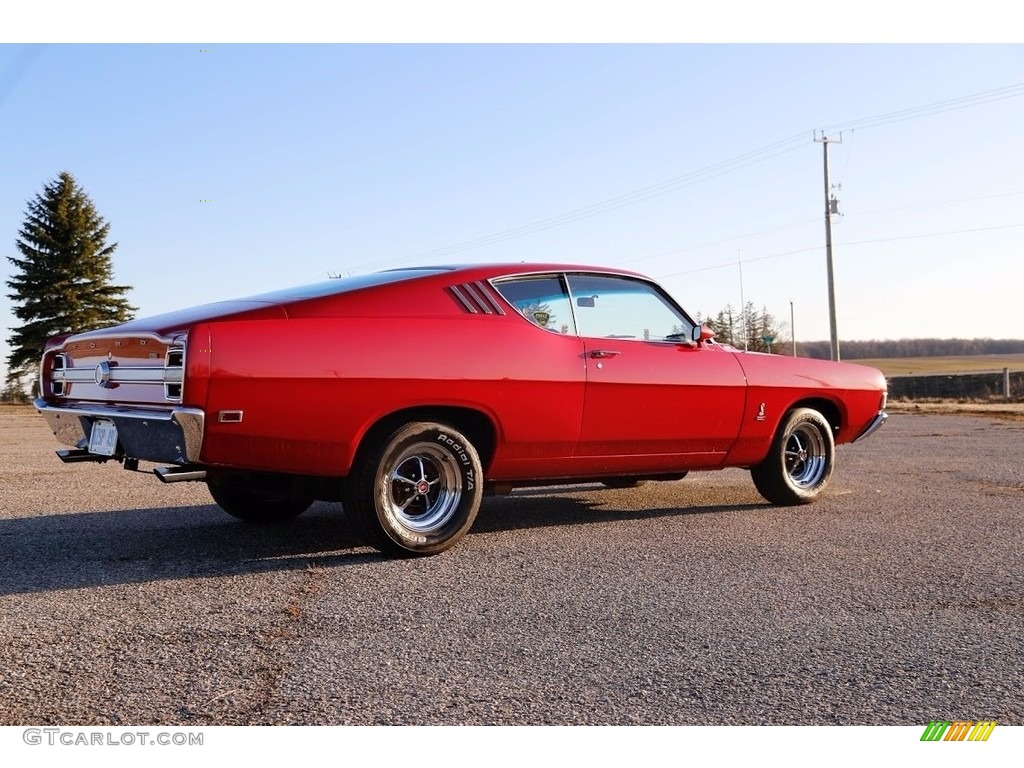 Candyapple Red 1969 Ford Cobra SportsRoof Exterior Photo #138572838