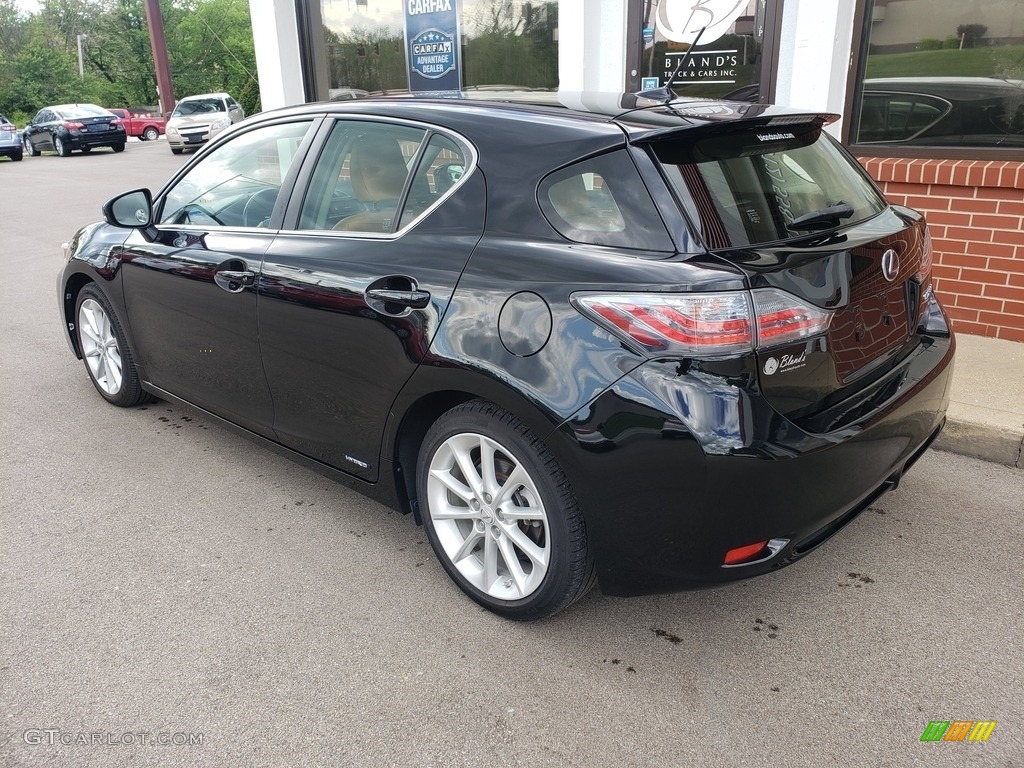 2013 CT 200h Hybrid - Obsidian Black / Caramel photo #35