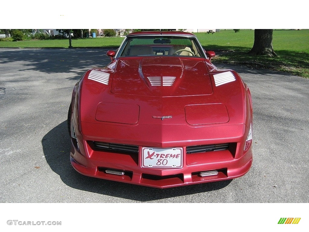 Custom Rasberry Ice Metallic 1980 Chevrolet Corvette Coupe Exterior Photo #138572970