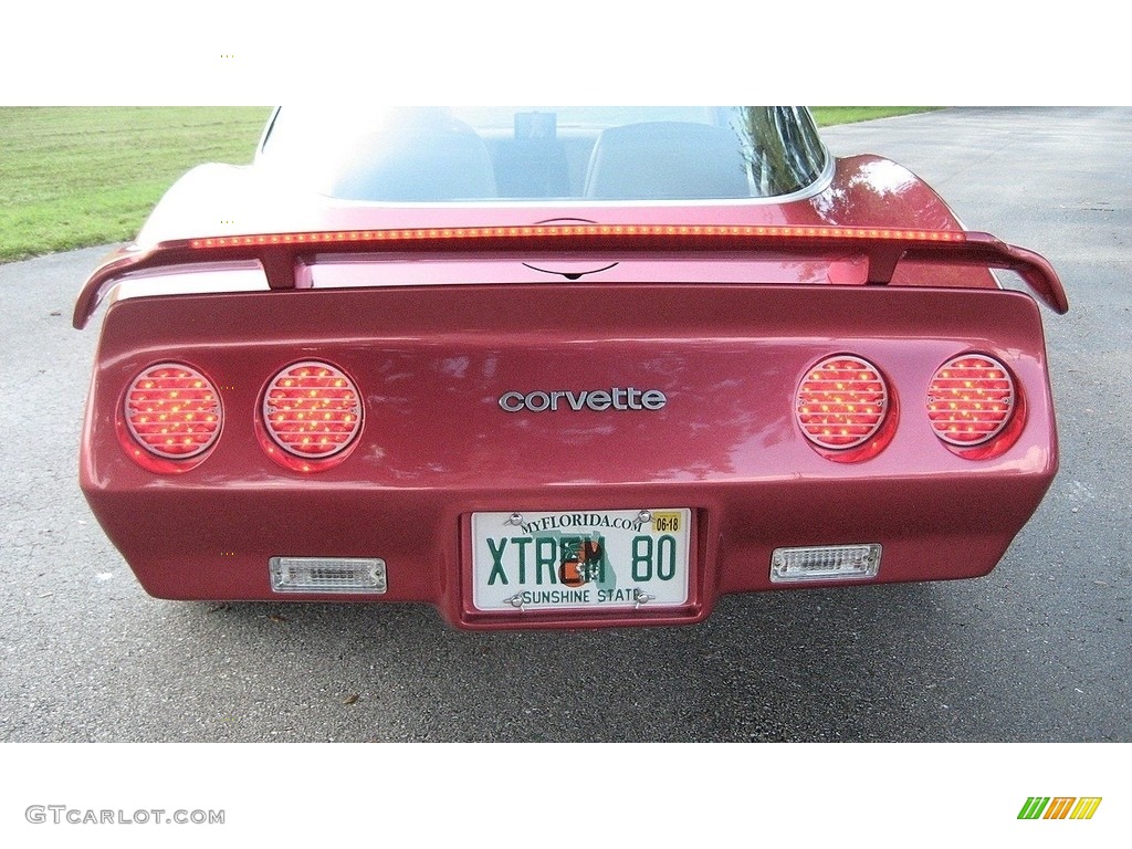 1980 Corvette Coupe - Custom Rasberry Ice Metallic / Doeskin photo #26