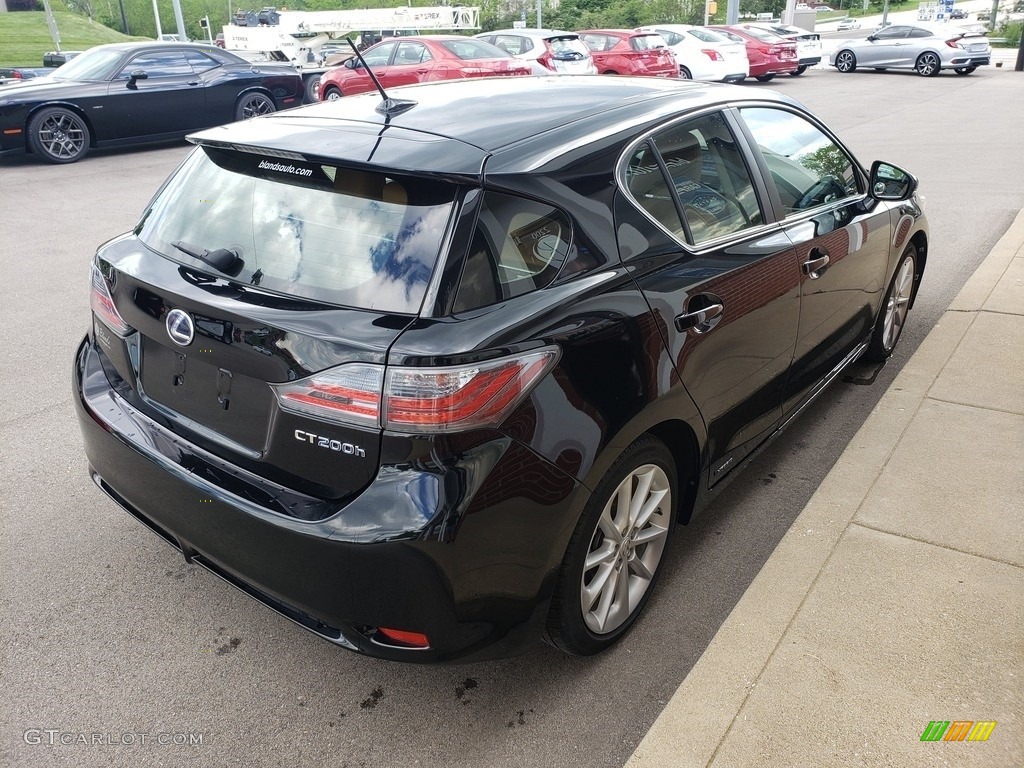 2013 CT 200h Hybrid - Obsidian Black / Caramel photo #40
