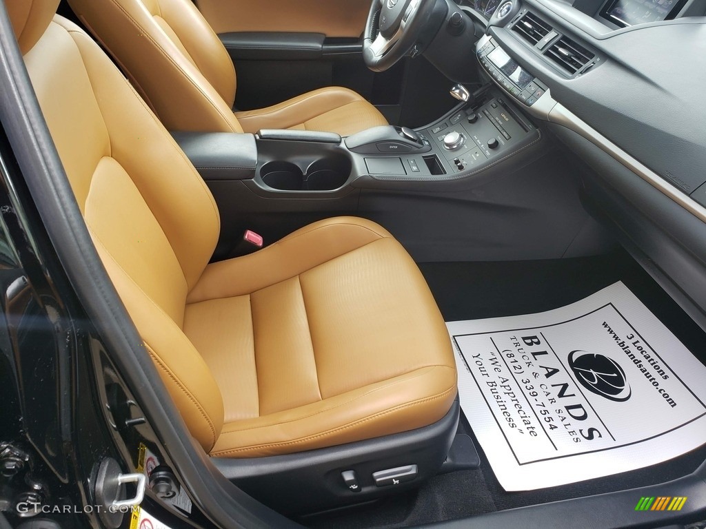 2013 CT 200h Hybrid - Obsidian Black / Caramel photo #44