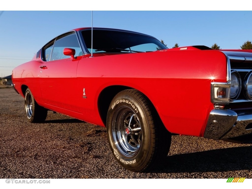 Candyapple Red 1969 Ford Cobra SportsRoof Exterior Photo #138573345