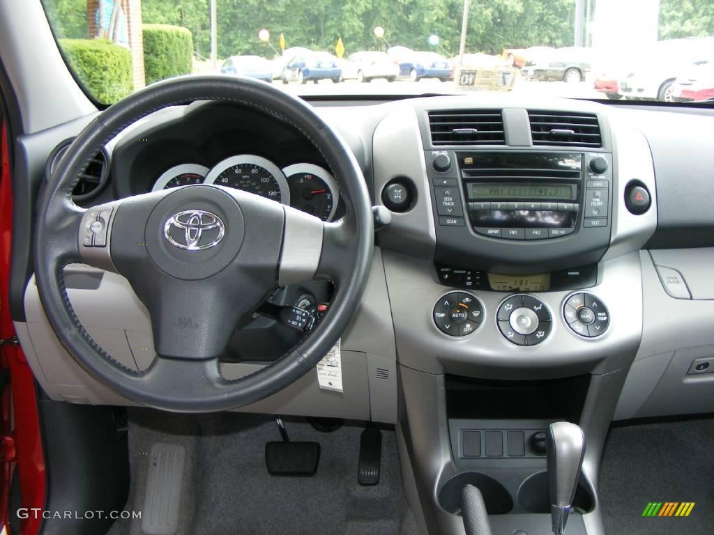 2008 RAV4 Limited 4WD - Barcelona Red Pearl / Ash photo #7