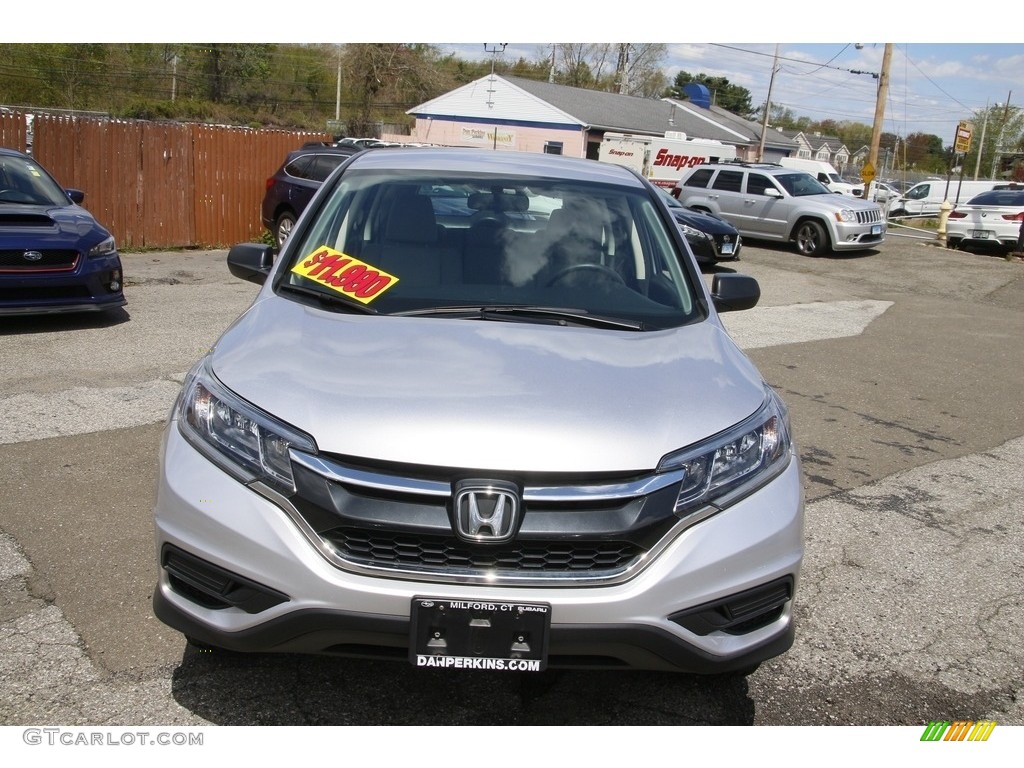 2016 CR-V LX AWD - Alabaster Silver Metallic / Black photo #2