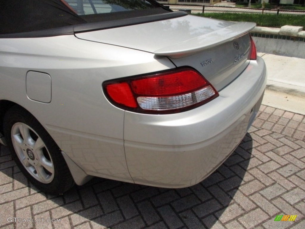 2001 Solara SLE V6 Convertible - Silverstream Opalescent / Charcoal photo #56