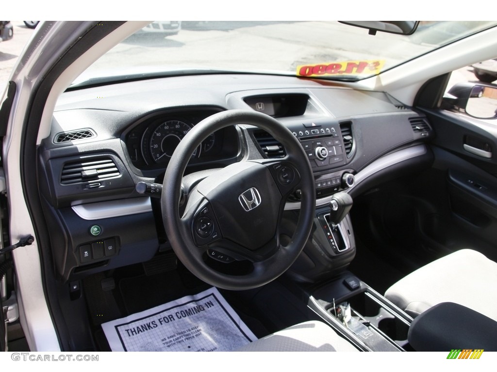 2016 CR-V LX AWD - Alabaster Silver Metallic / Black photo #10
