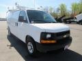 Summit White 2014 Chevrolet Express 3500 Cargo WT Exterior