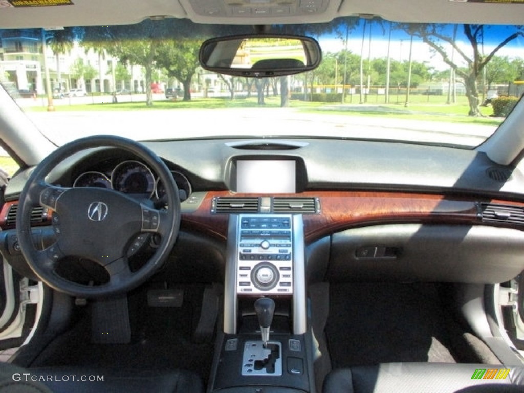 2007 RL 3.5 AWD Sedan - Premium White Pearl / Ebony photo #6