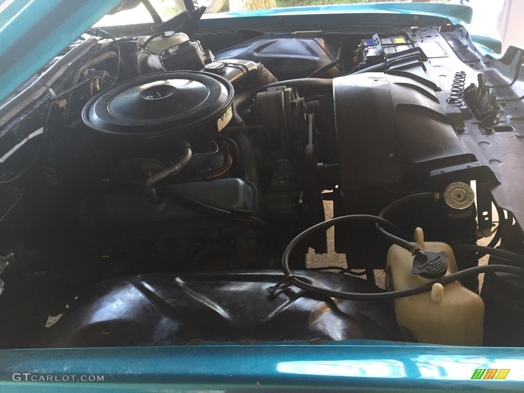 1974 Pontiac Grand Prix Hardtop Coupe Engine Photos