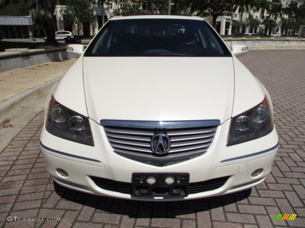 2007 RL 3.5 AWD Sedan - Premium White Pearl / Ebony photo #19