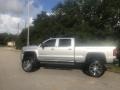 Quicksilver Metallic - Sierra 3500HD Denali Crew Cab 4x4 Photo No. 3