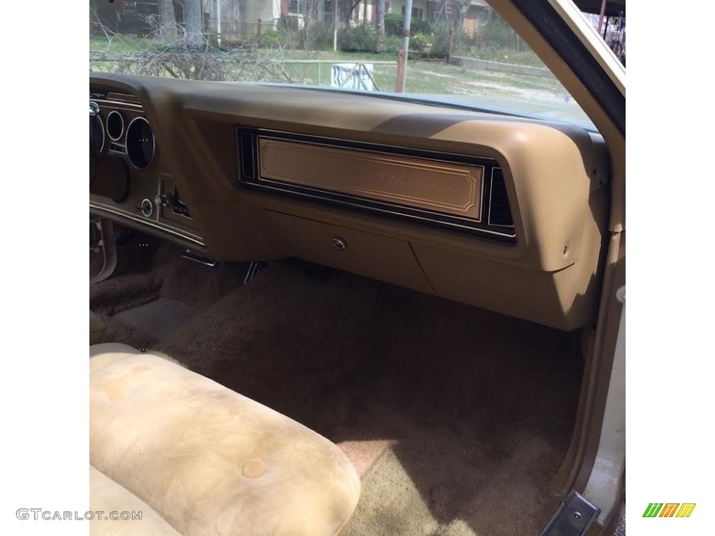1976 Ford Thunderbird Coupe Tan/Gold Dashboard Photo #138576162
