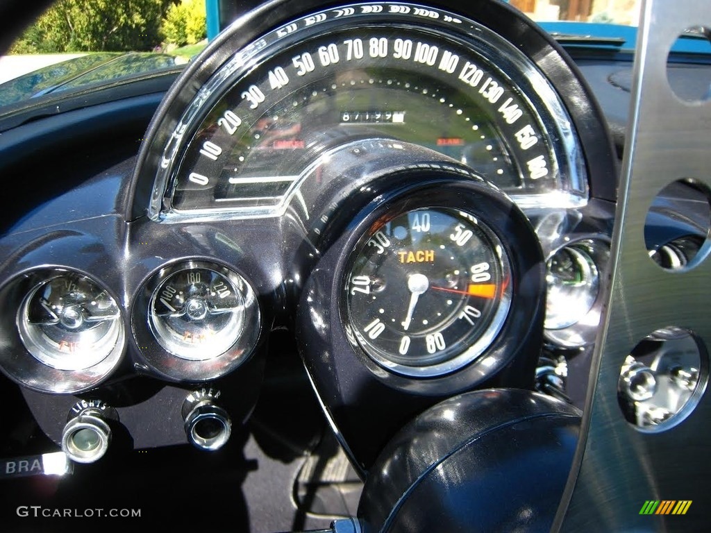 1958 Chevrolet Corvette Convertible Gauges Photo #138576855