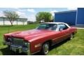 Front 3/4 View of 1975 Eldorado Convertible