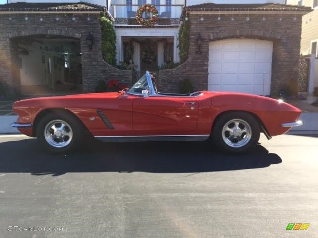 1962 Roman Red Chevrolet Corvette Convertible 138485781 Photo 10