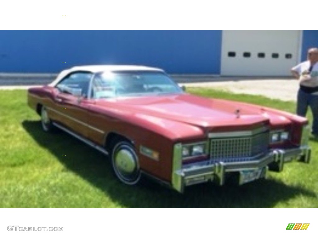 Firethorn Firemist 1975 Cadillac Eldorado Convertible Exterior Photo #138577005