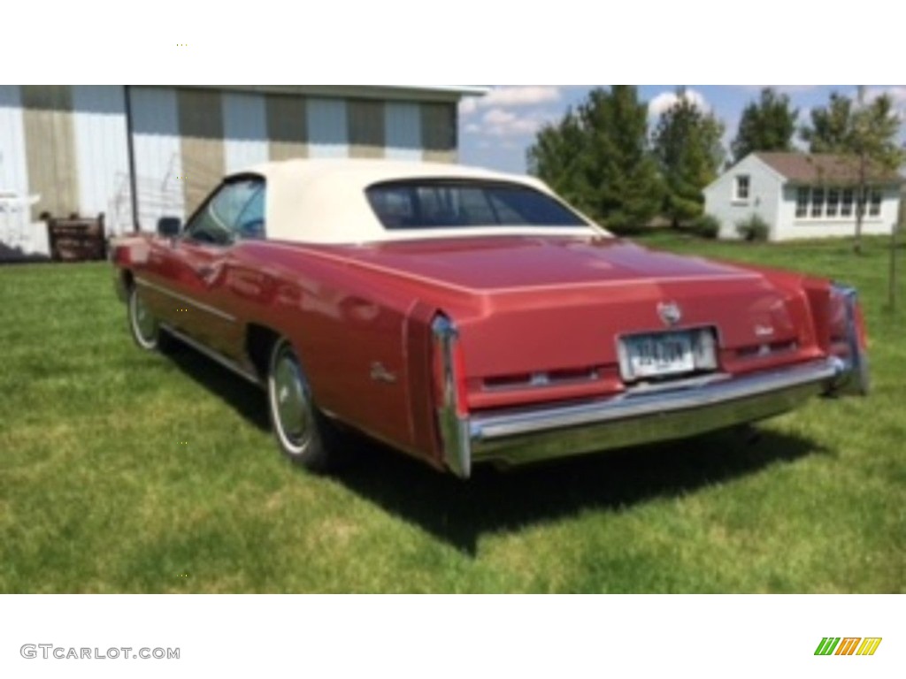 Firethorn Firemist 1975 Cadillac Eldorado Convertible Exterior Photo #138577044