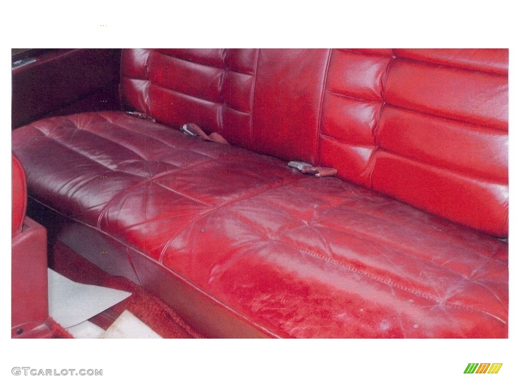 1975 Cadillac Eldorado Convertible Rear Seat Photo #138577091