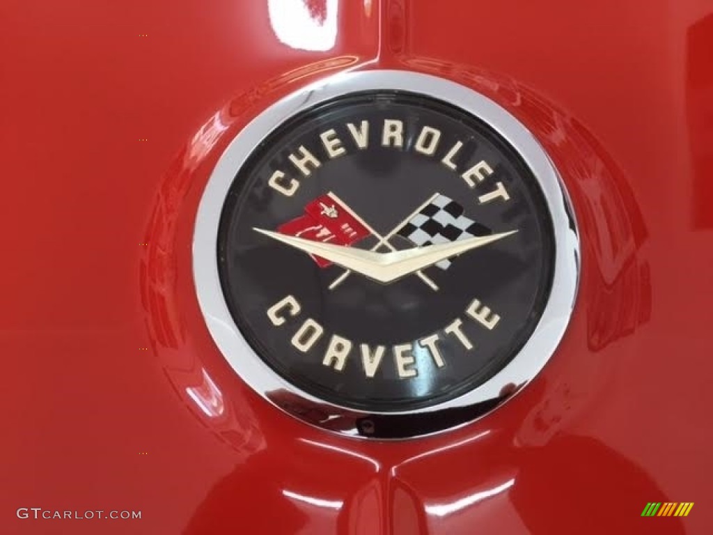 1962 Corvette Convertible - Roman Red / Black photo #17