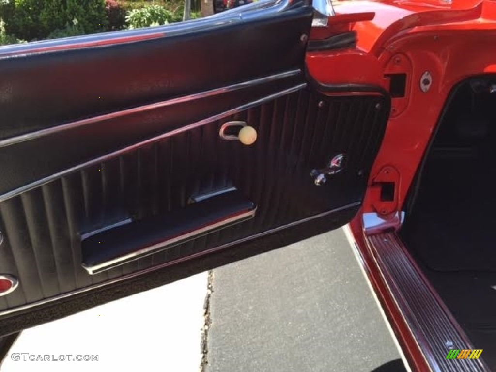 1962 Corvette Convertible - Roman Red / Black photo #23