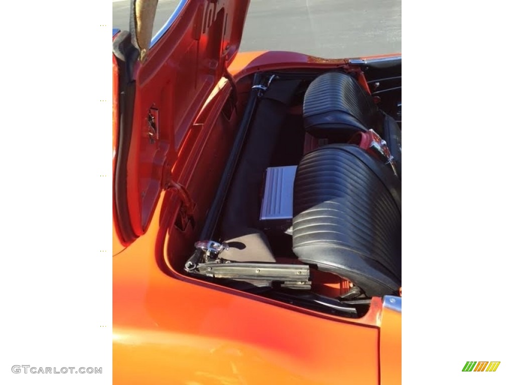1962 Corvette Convertible - Roman Red / Black photo #25