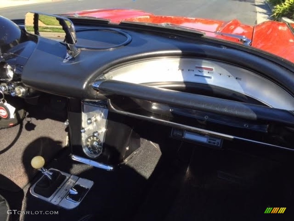 1962 Corvette Convertible - Roman Red / Black photo #30