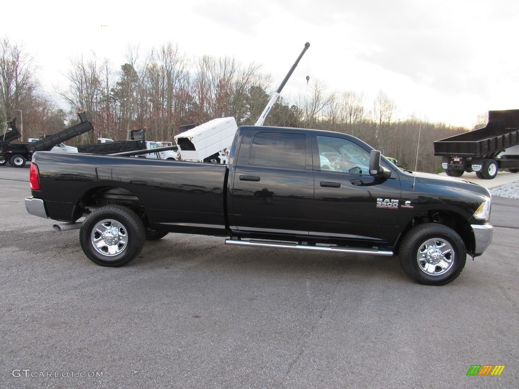 Brilliant Black Crystal Pearl 2016 Ram 3500 Tradesman Crew Cab 4x4 Exterior Photo #138577431