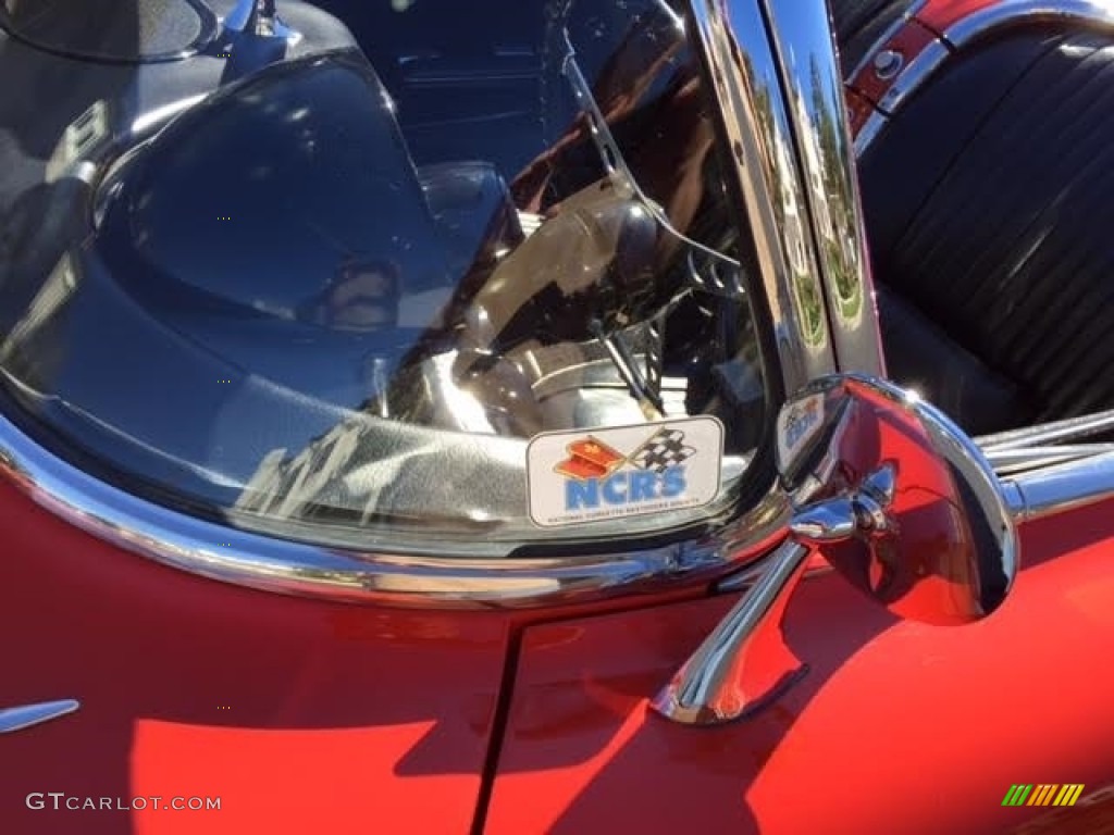 1962 Corvette Convertible - Roman Red / Black photo #32