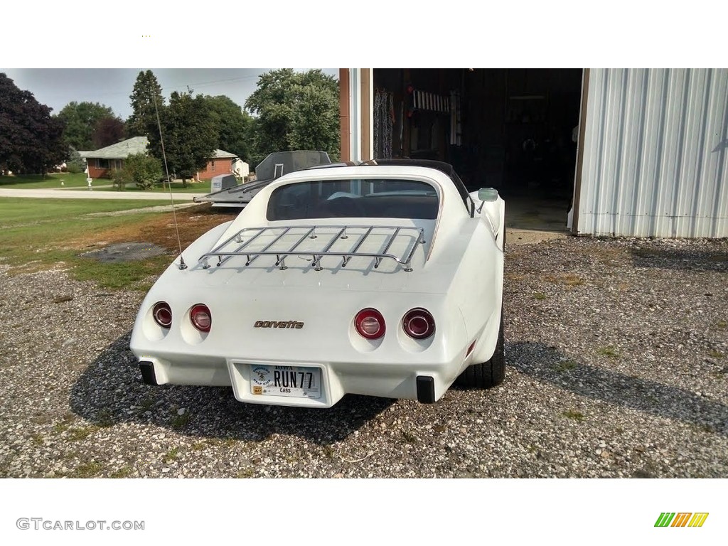 1977 Corvette Coupe - Classic White / Buckskin photo #3