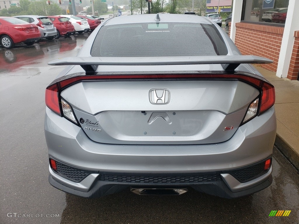 2017 Civic Si Coupe - Lunar Silver Metallic / Black photo #30