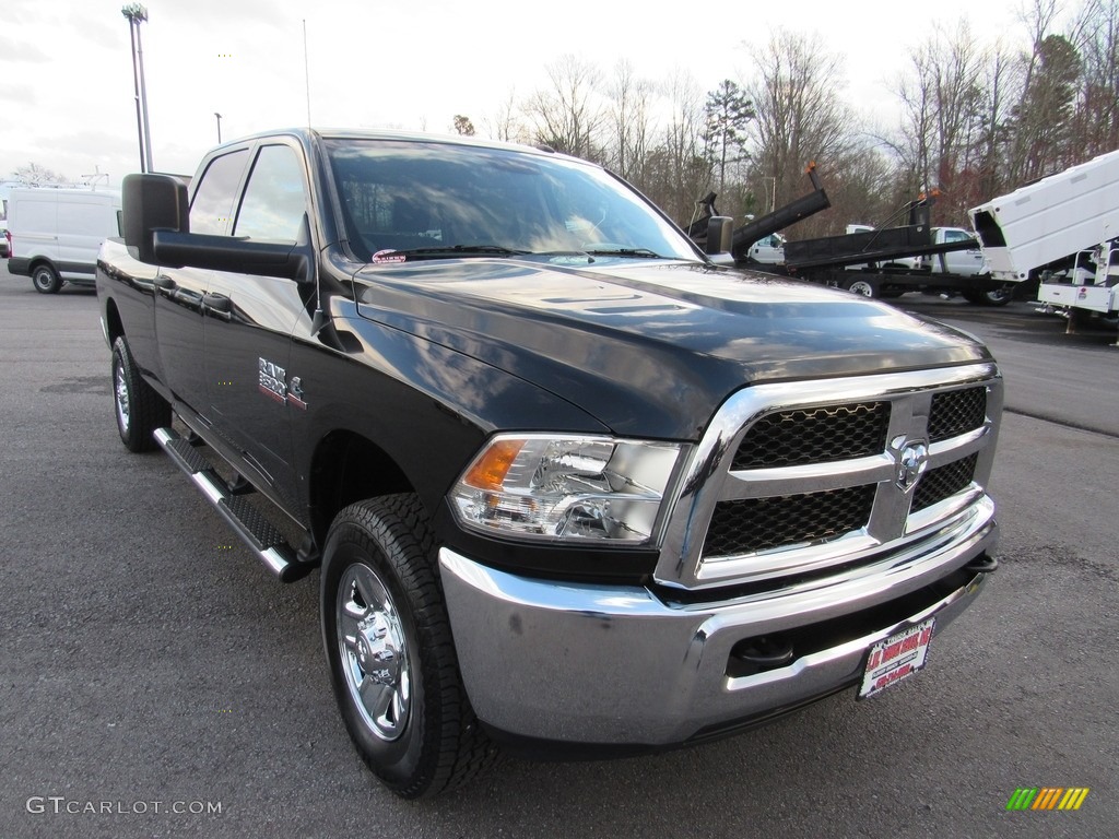 Brilliant Black Crystal Pearl 2016 Ram 3500 Tradesman Crew Cab 4x4 Exterior Photo #138578502