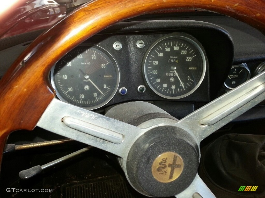 1966 Duetto Spider - Rosso Farina (Red) / Black photo #12