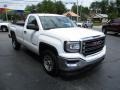 Summit White 2018 GMC Sierra 1500 Regular Cab Exterior