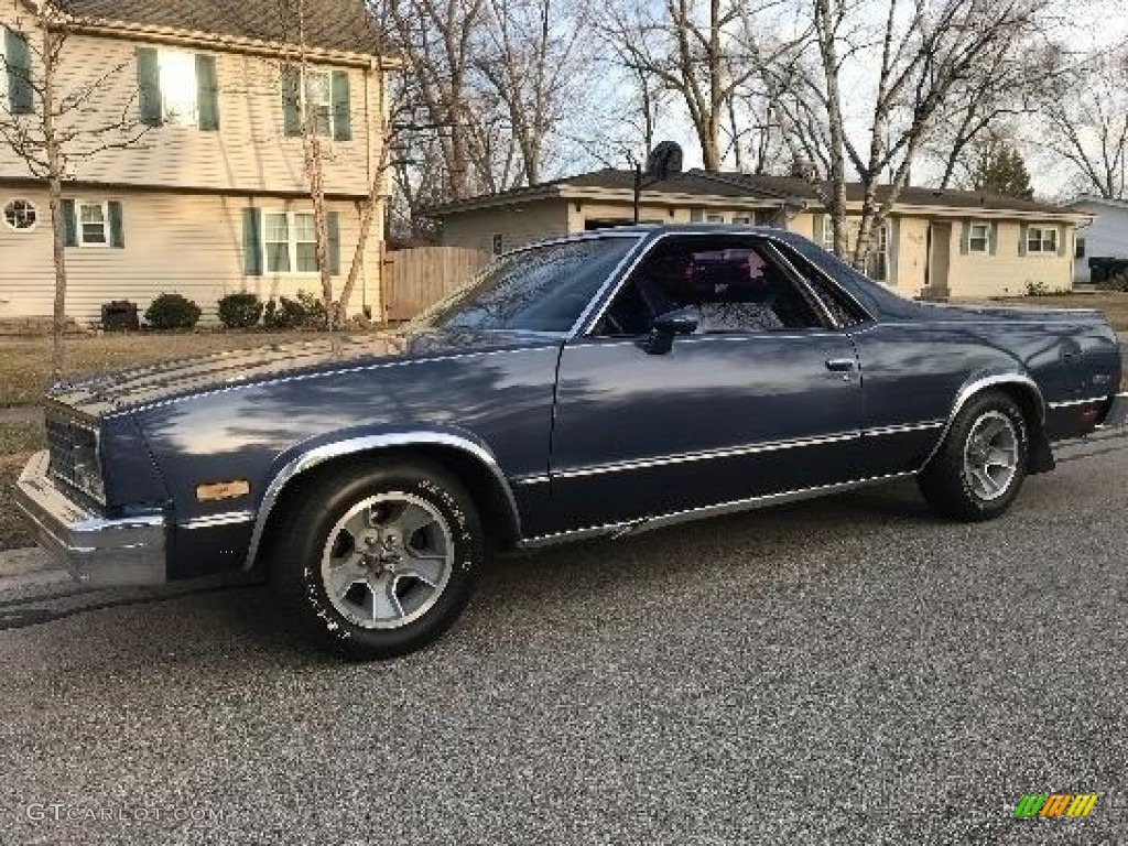 Dark Blue Metallic 1984 Chevrolet El Camino Conquista Exterior Photo #138578856