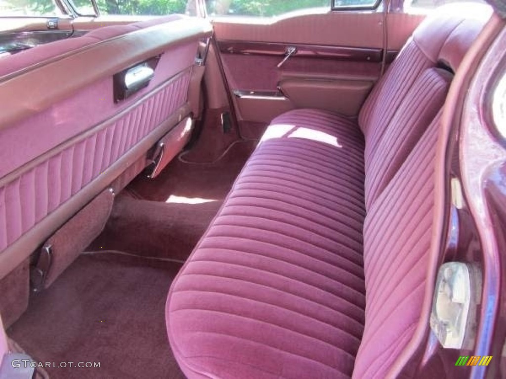 Maroon Interior 1958 Cadillac Fleetwood Sixty Special Photo #138579180