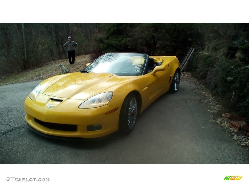 2013 Corvette 427 Convertible Collector Edition - Velocity Yellow Tintcoat / Ebony photo #1