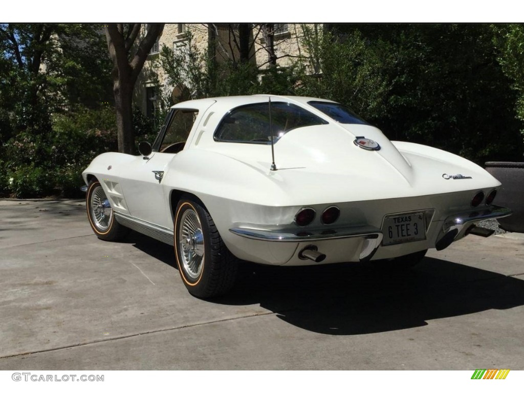 Ermine White 1963 Chevrolet Corvette Sting Ray Coupe Exterior Photo #138580731