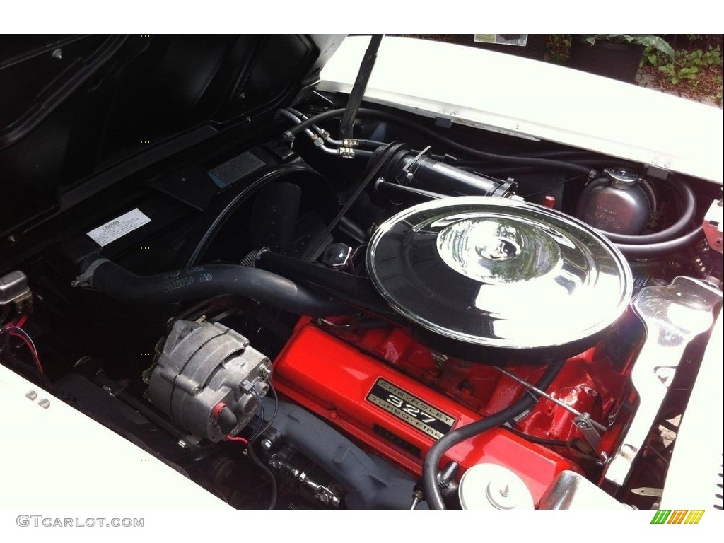 1963 Chevrolet Corvette Sting Ray Coupe 327 cid OHV 16-Valve V8 Engine Photo #138581106