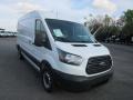 Oxford White 2015 Ford Transit Van 250 MR Long Exterior