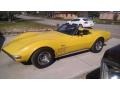 1971 Sunflower Yellow Chevrolet Corvette Stingray Convertible  photo #1