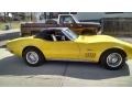 Sunflower Yellow 1971 Chevrolet Corvette Stingray Convertible Exterior